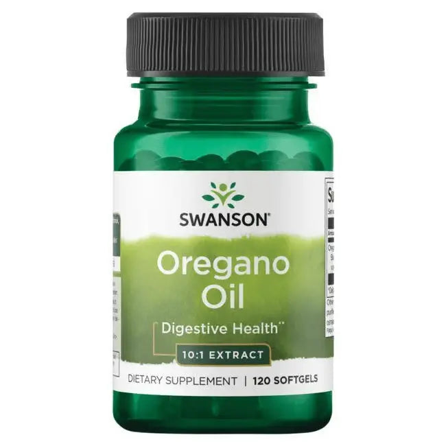 Swanson Oregano Oil 10:1 Extract 120 softgels SWANSON