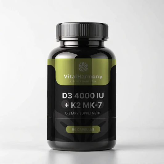 VitalHarmony D3 4000 + K2 - 90 capsules VitalHarmony