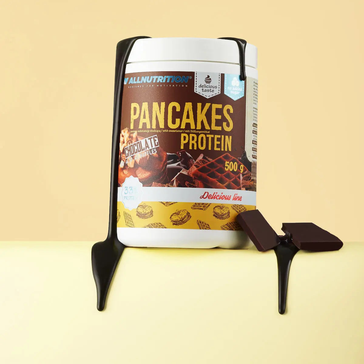 ALLNUTRITION DELICIOUS LINE PROTEIN PANCAKES 500 g CHOCOLATE ALLNUTRITION