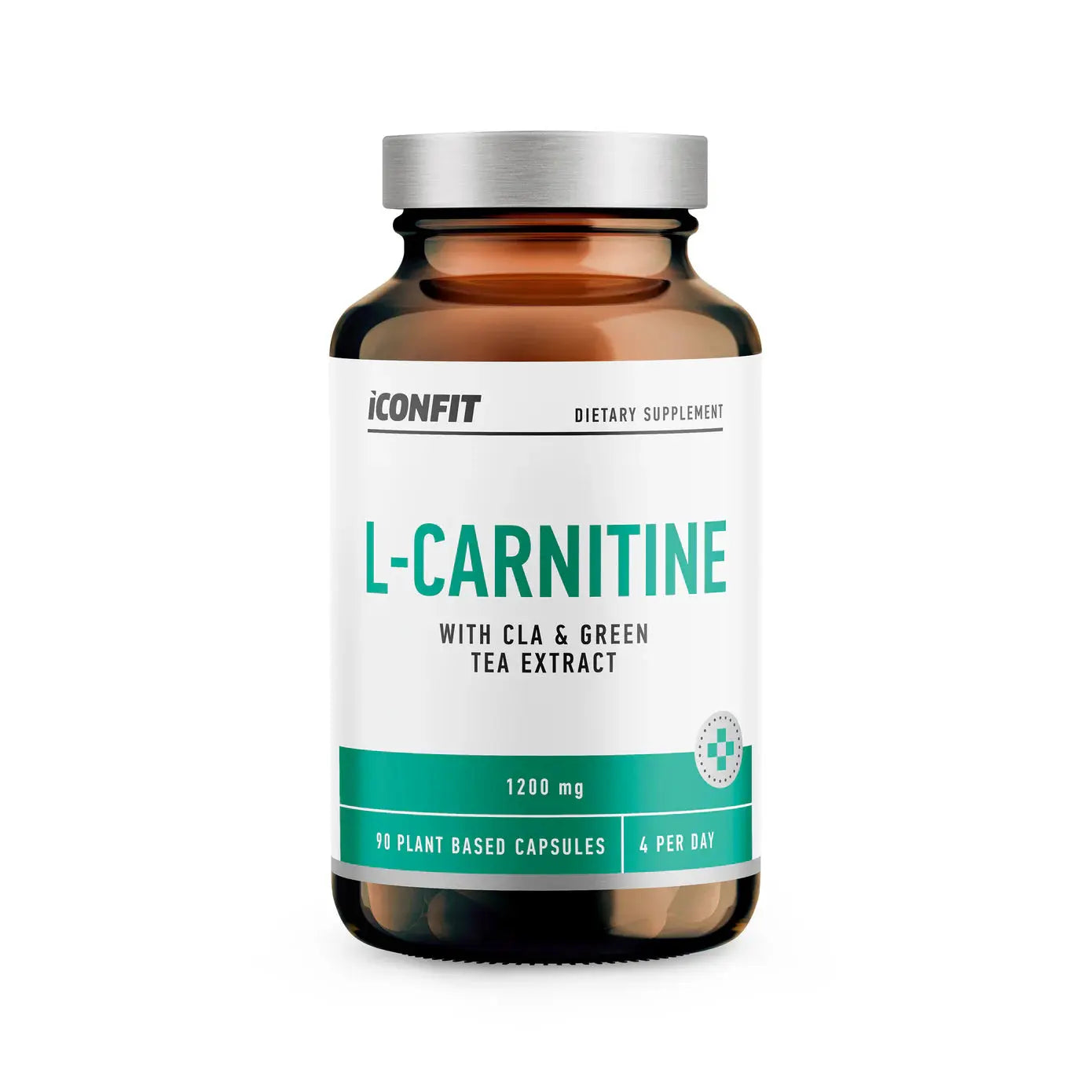 ICONFIT L-Carnitine With CLA & Green Tea (90 Capsules) ICONFIT