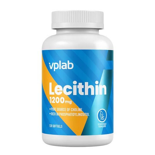 Vplab Lecithin 1200 mg 120 minkštų kapsulių