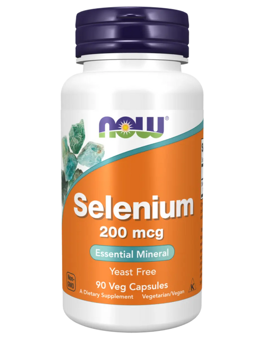 Now Foods - Selenium, 200mcg - 90 vegan capsules Now Foods