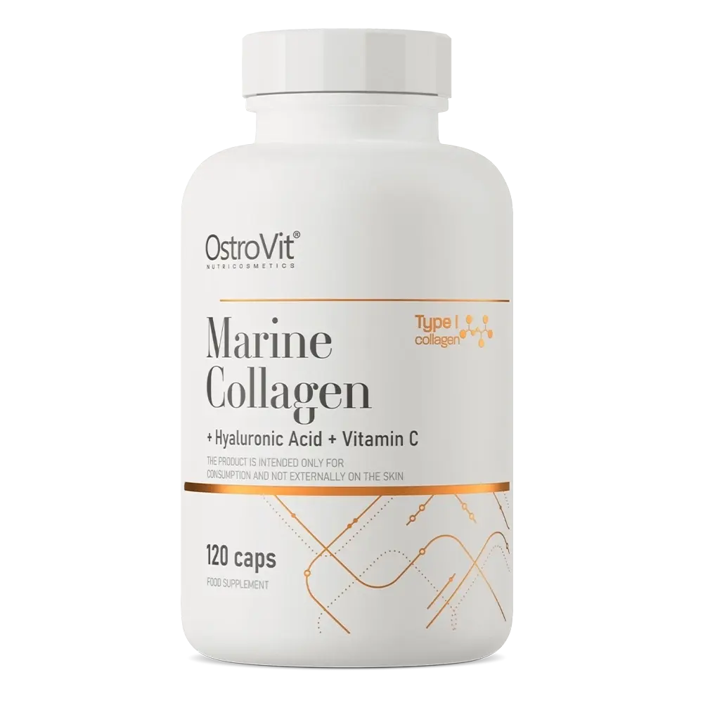 OstroVit Marine Collagen + Hyaluronic Acid + Vitamin C 120 capsules OstroVit