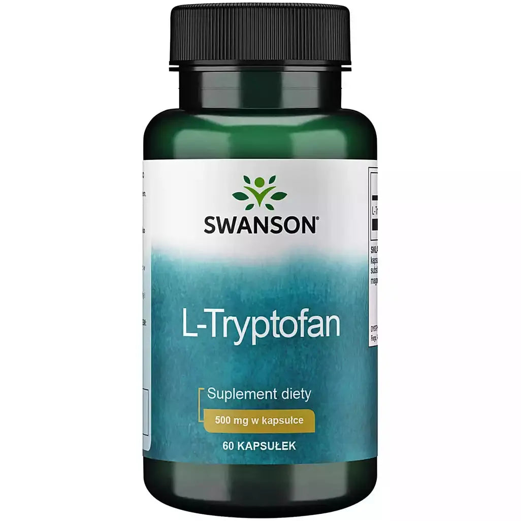 Swanson L-tryptophan 500mg 60 Caps SWANSON