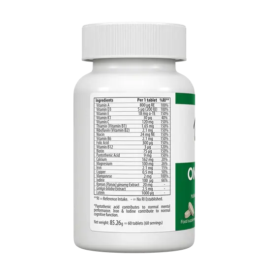 UltraVit One daily 50+ 60 tablets UltraVit