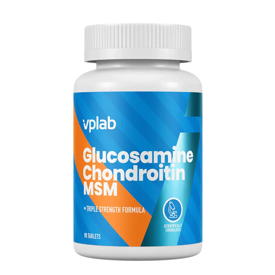 Vplab Glucosamine & Chondroitin & MSM 90 tabletes Vplab