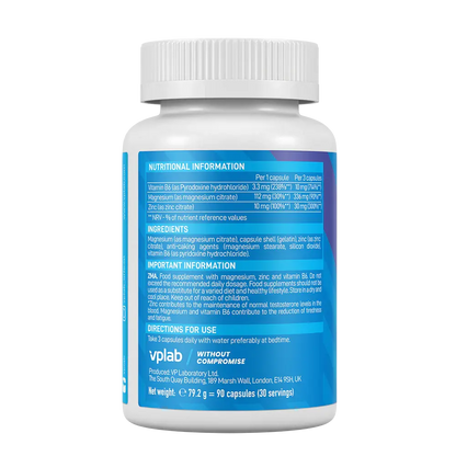 Vplab ZMA 90 capsules Vplab