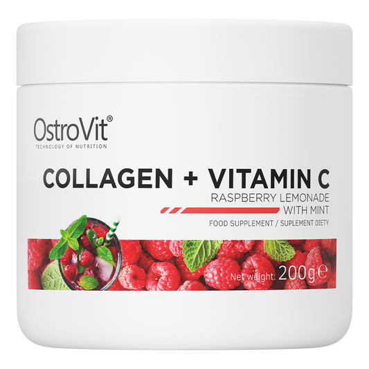 OstroVit Supreme Pure Collagen + C vitamīns 200 g 